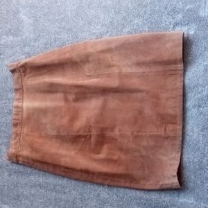 Vintage Tango suede skirt modern size S? tagged vintage 7/8